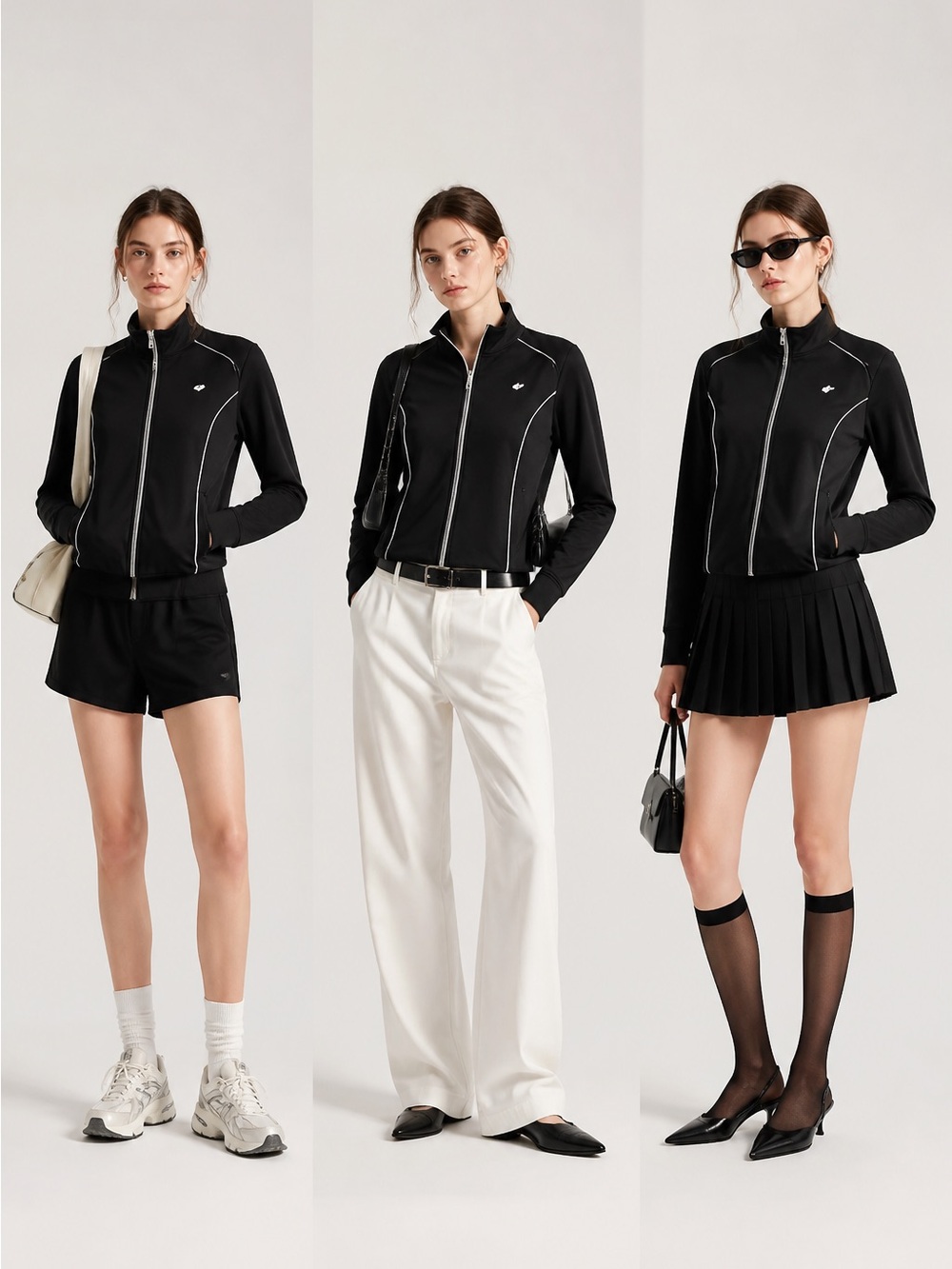 BACK TO SCHOOL BOGO DEAL Roots 73 Black Zip Jacket S